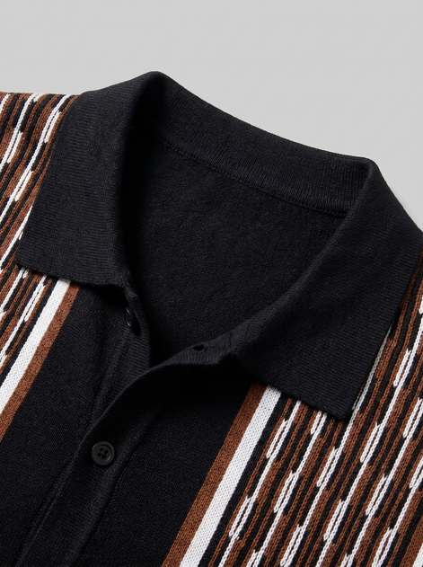 Men's Summer Set - Short Sleeve Shirt and Shorts Outfit