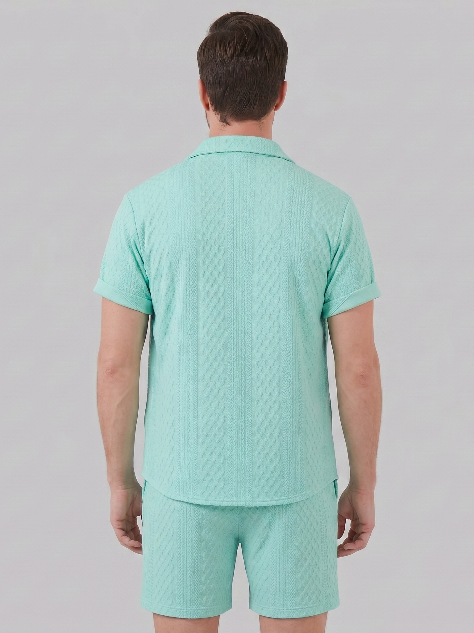 Men's Summer Waffle Outfit Set