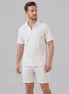 Men's Summer Waffle Outfit Set