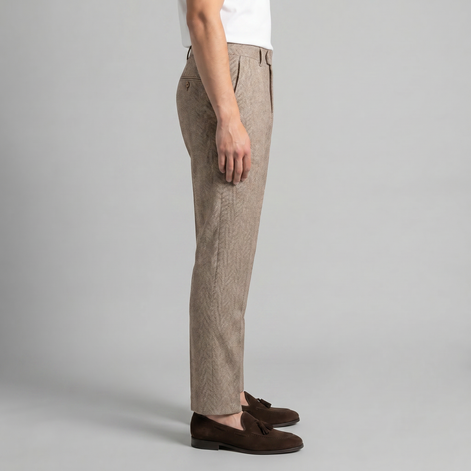 Men's Tailored Ankle-Length Trousers