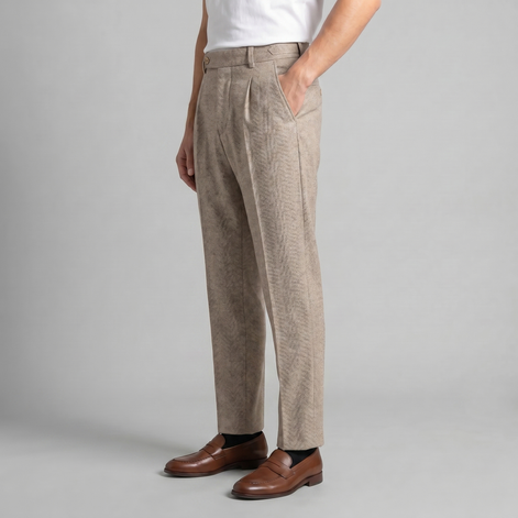 Men's Tailored Ankle-Length Trousers