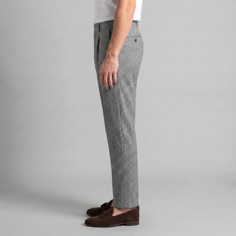 Men's Tailored Ankle-Length Trousers