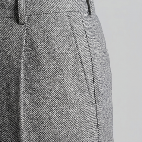 Men's Tailored Ankle-Length Trousers