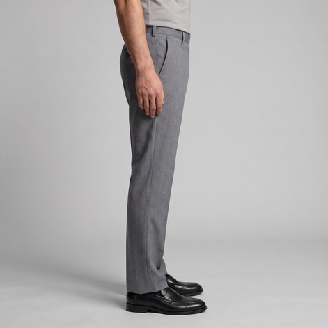 Men's Tailored Flat Front Trousers