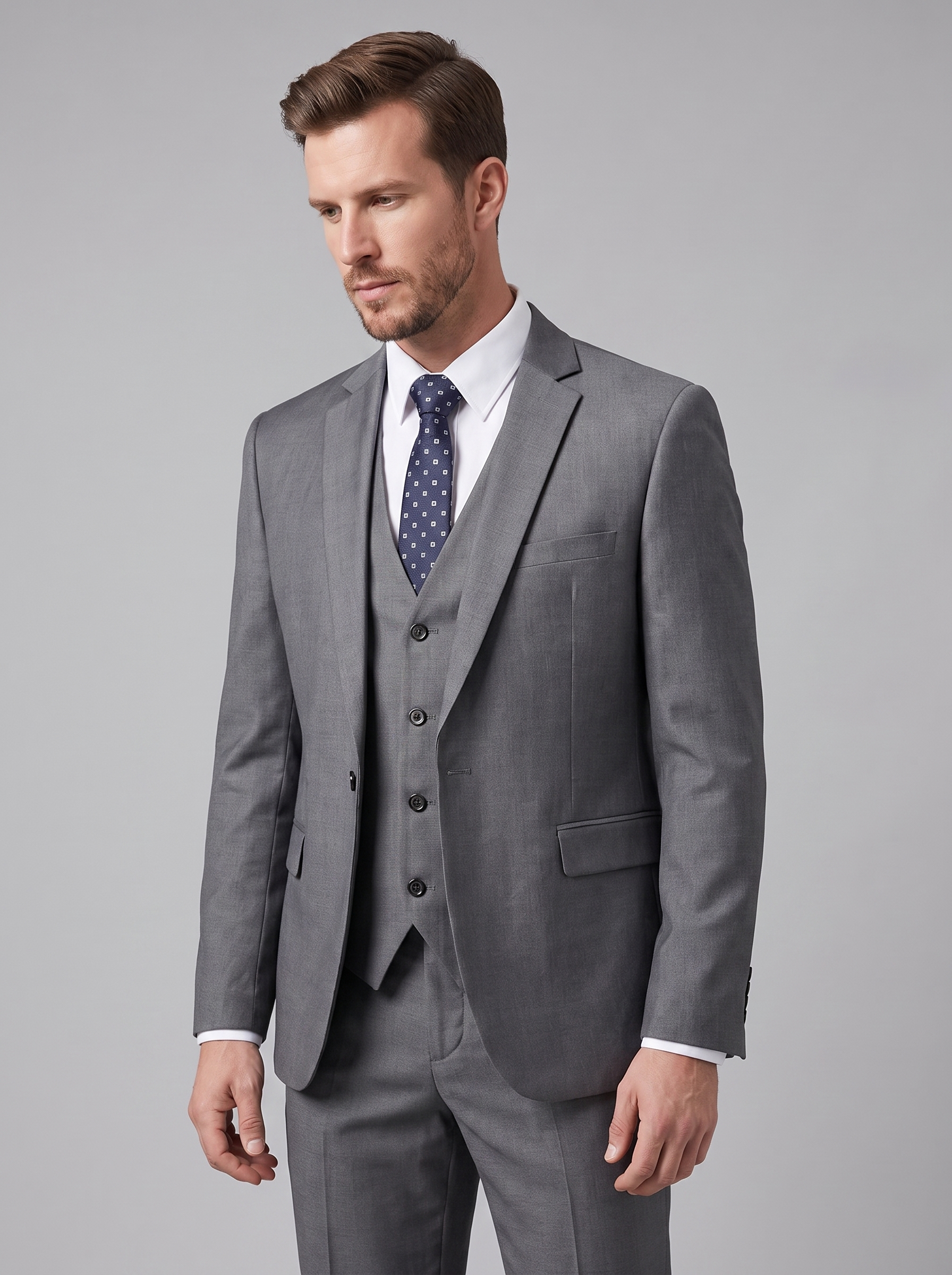 Men's Tailored Two-Piece Suit