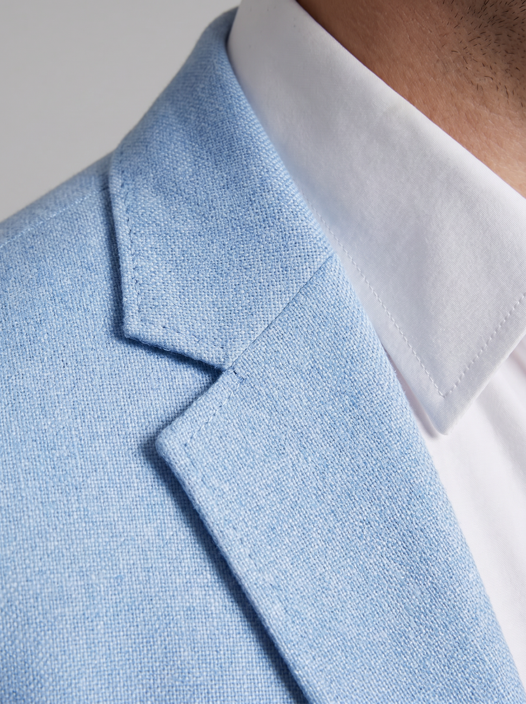 Men's Tailored Two Piece Suit Set with Blazer and Trousers