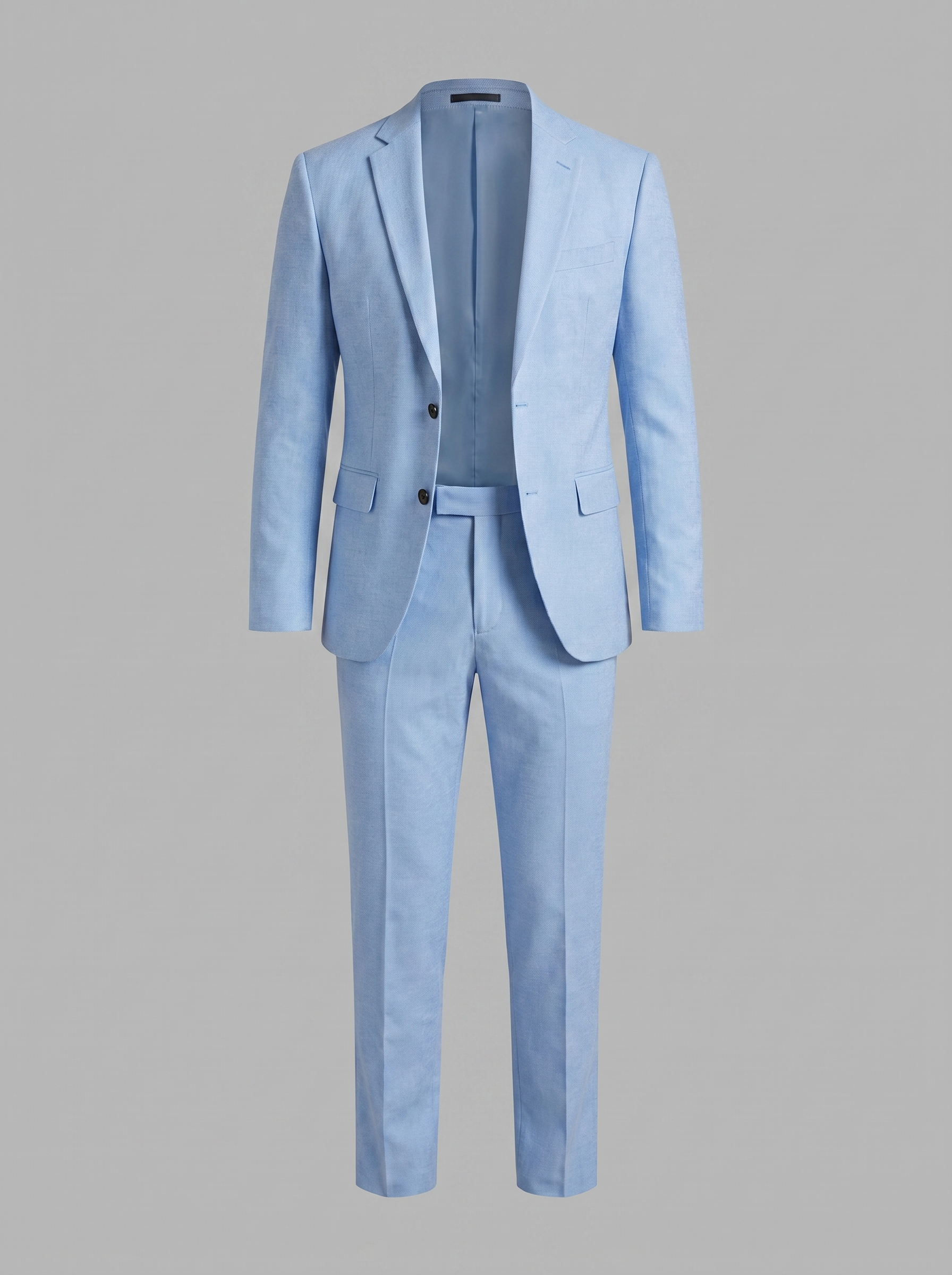 Men's Tailored Two Piece Suit Set with Blazer and Trousers