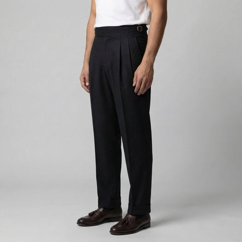 Men's Tailored fit Pleated Trousers