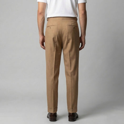 Men's Tailored fit Pleated Trousers