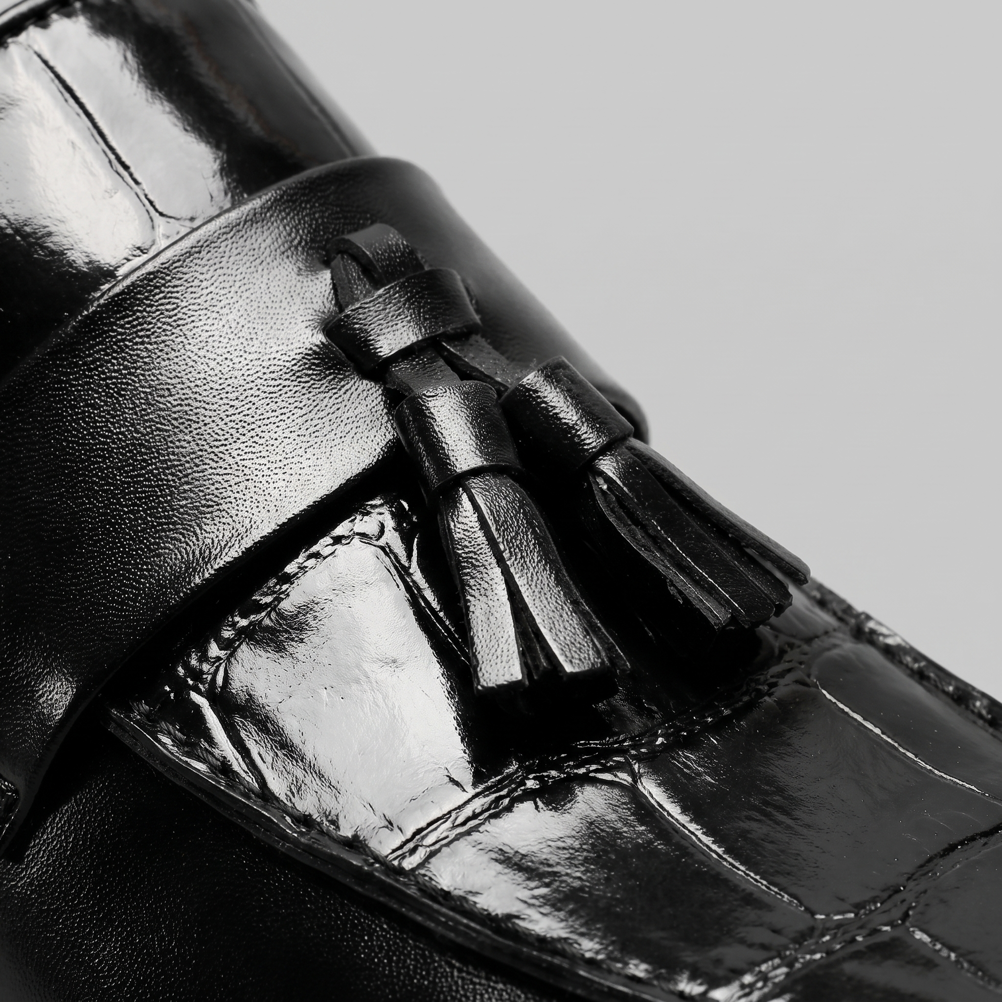 Men's Tassel Platform Loafers