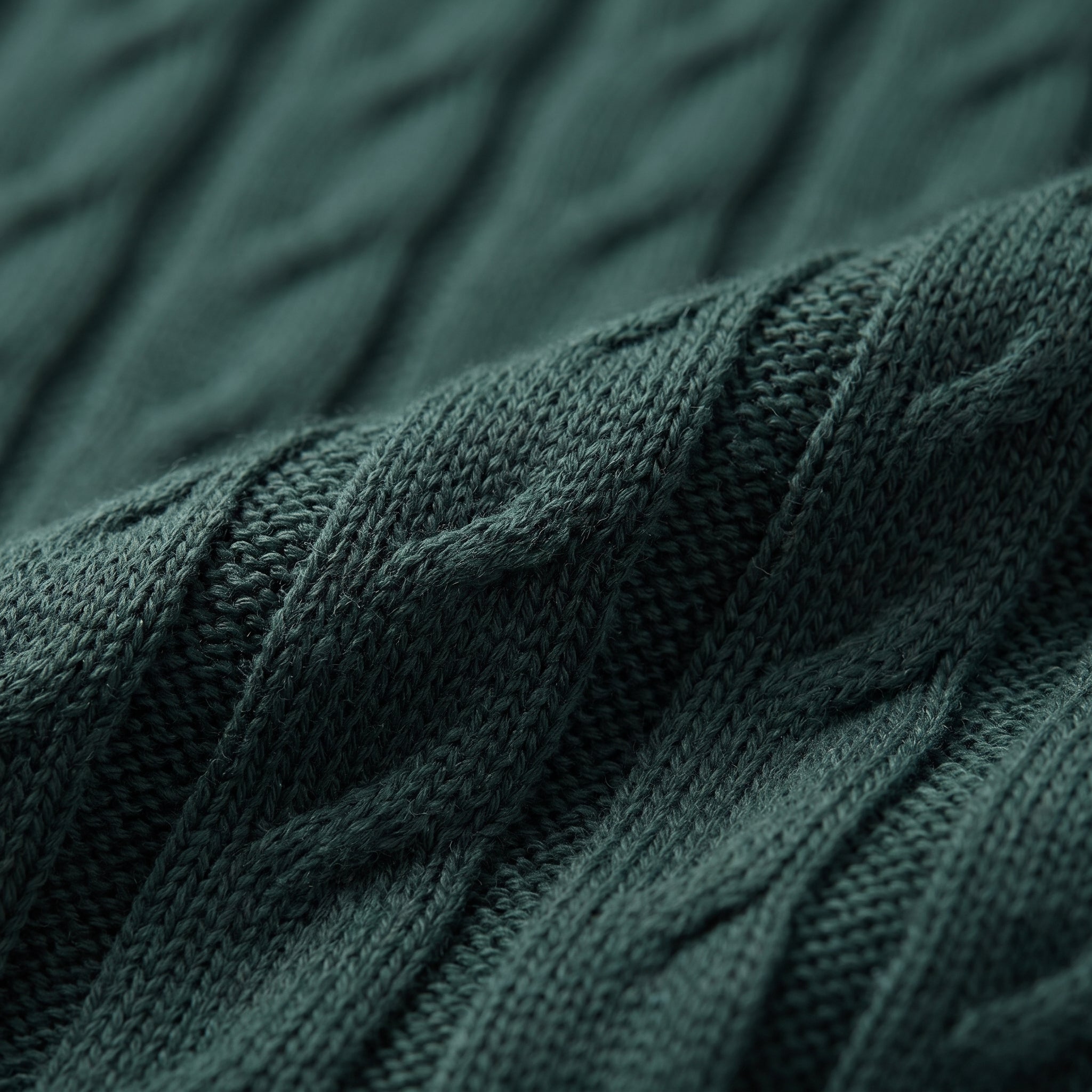 Men's Textured Knit Polo Shirt