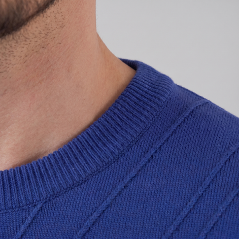 Men's Textured Knit T-Shirt for Comfort and Style