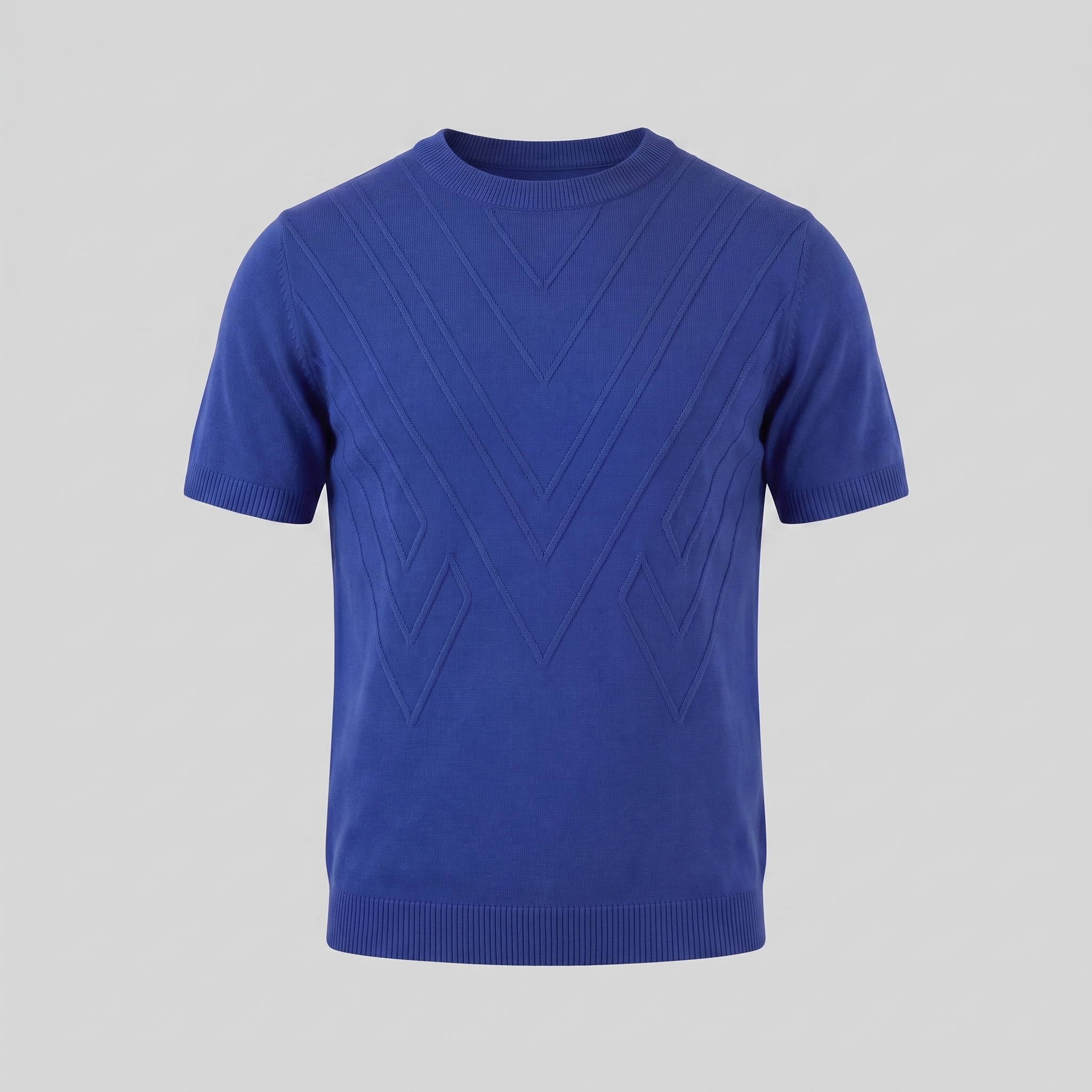 Men's Textured Knit T-Shirt for Comfort and Style