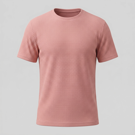 Men's Textured Short Sleeve Shirt