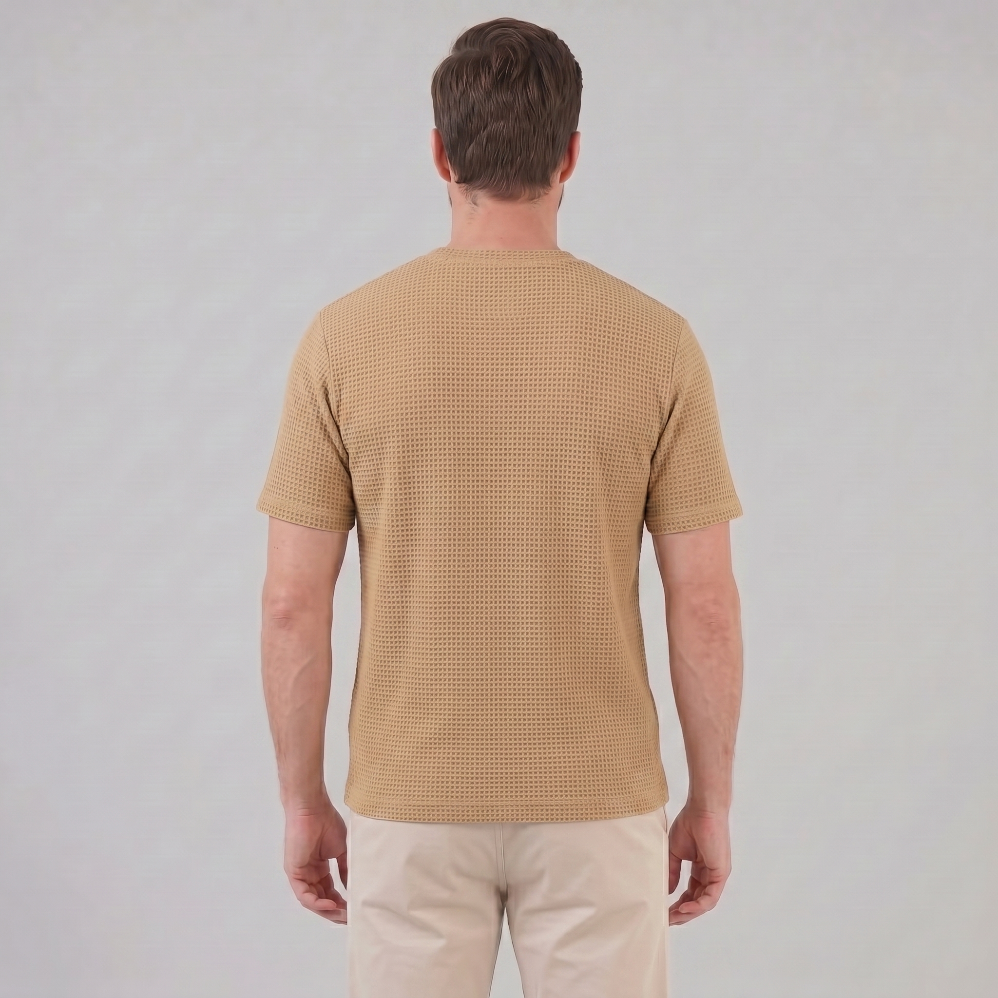 Men's Textured Short Sleeve Shirt