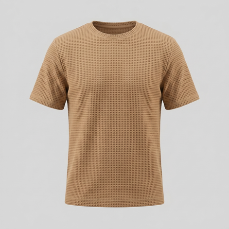 Men's Textured Short Sleeve Shirt