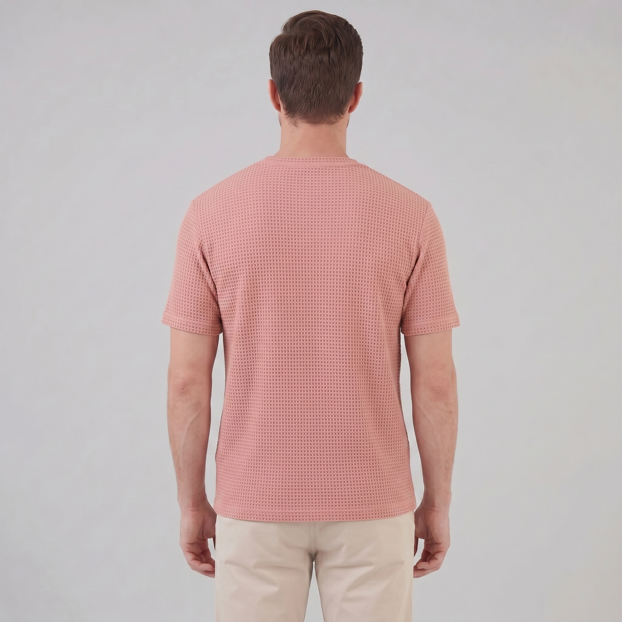 Men's Textured Short Sleeve Shirt