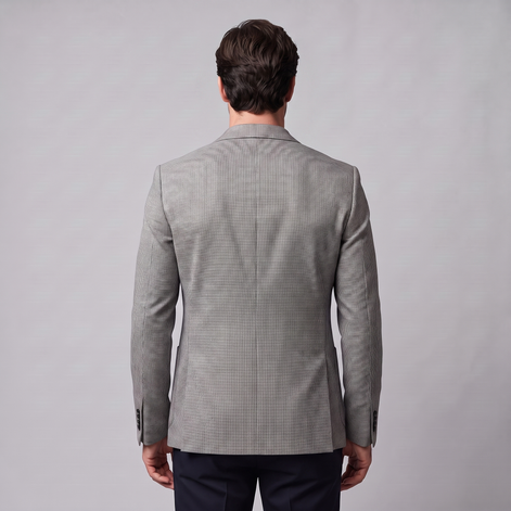 Men's Textured Two-Button Blazer