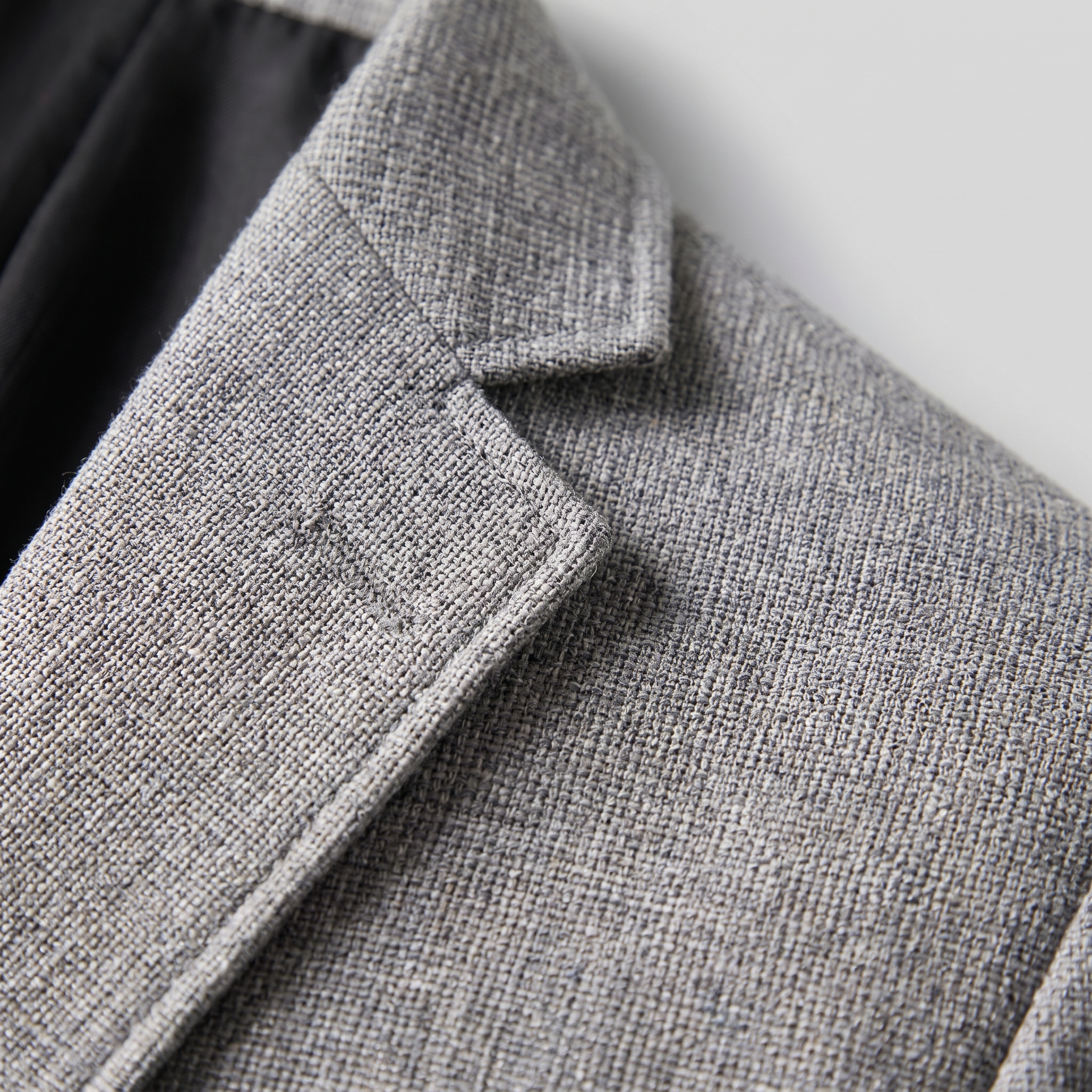 Men's Textured Two-Button Blazer