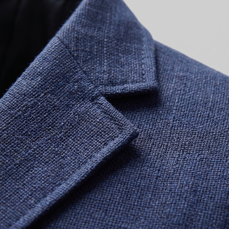 Men's Textured Two-Button Blazer