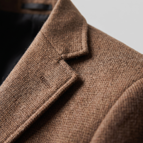 Men's Textured Two-Button Blazer