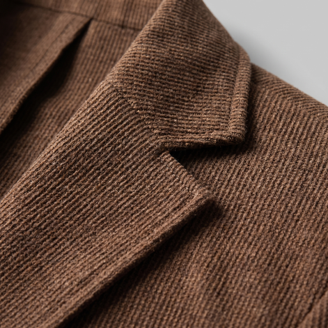 Men's Textured Two-Button Blazer