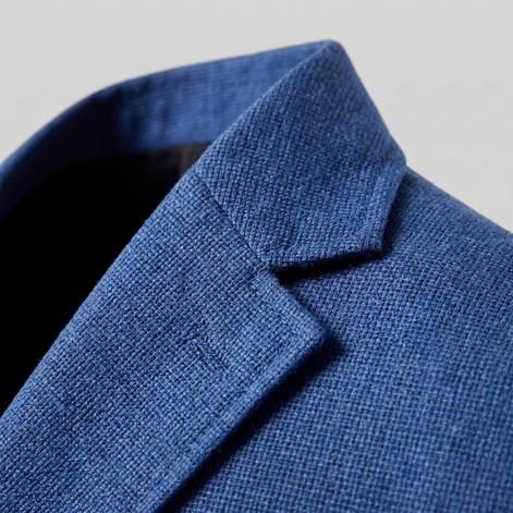 Men's Textured Two-Button Blazer