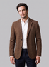 Men's Textured Two-Button Blazer