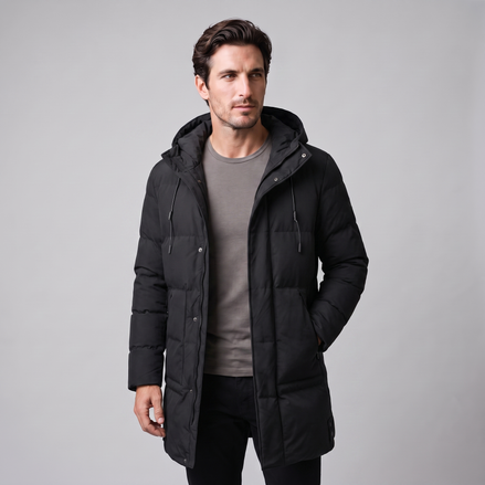 Men's Thick Padded Winter Puffer Jacket