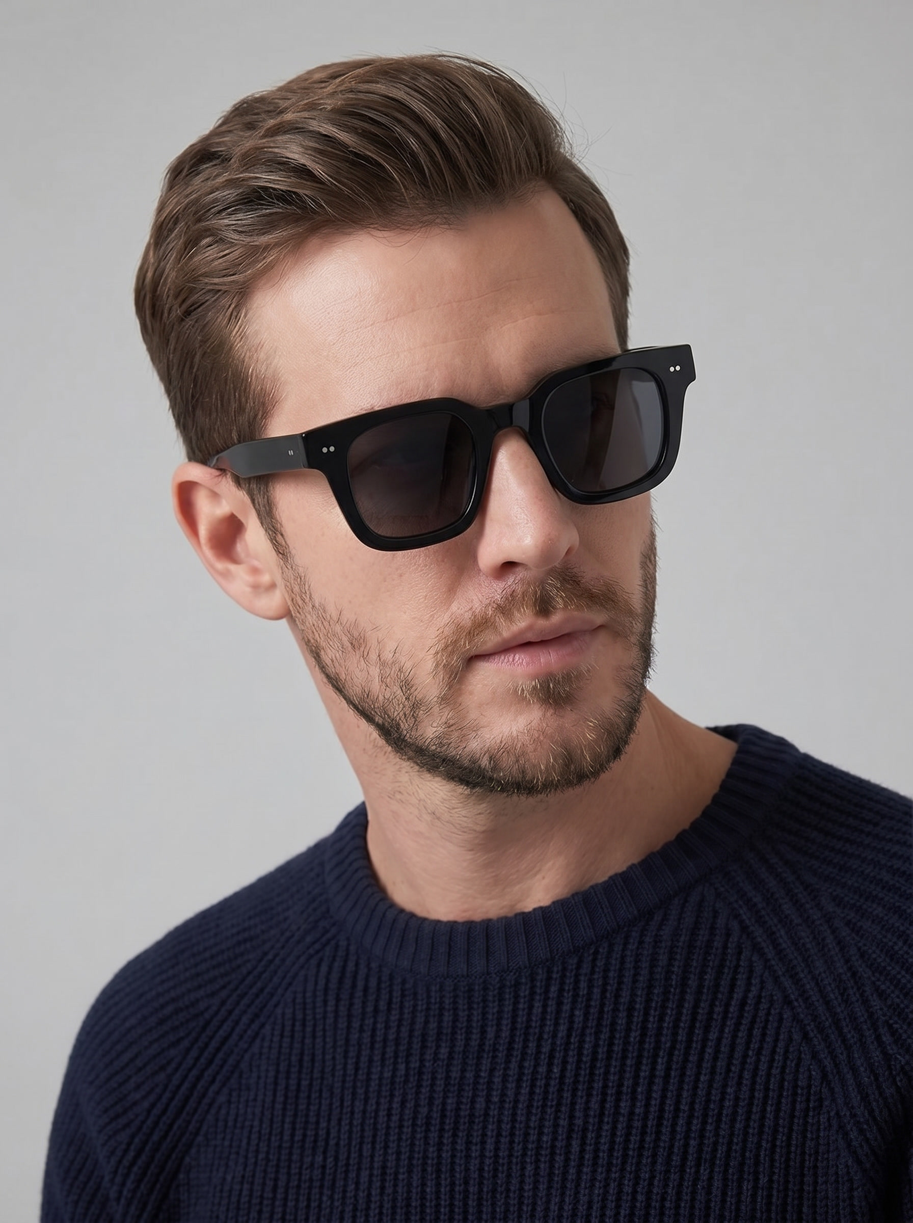 Men's Trendy Sunglasses with Dark Lenses