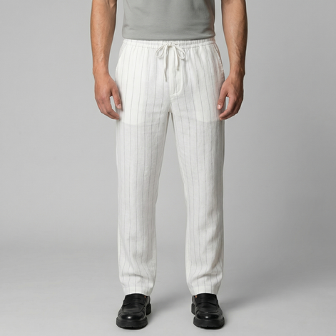 Men's Trousers with Drawstring Waist