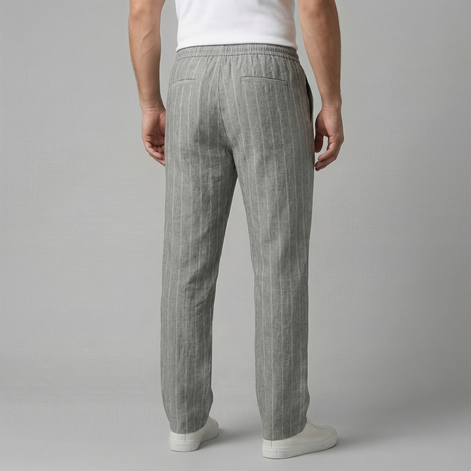 Men's Trousers with Drawstring Waist