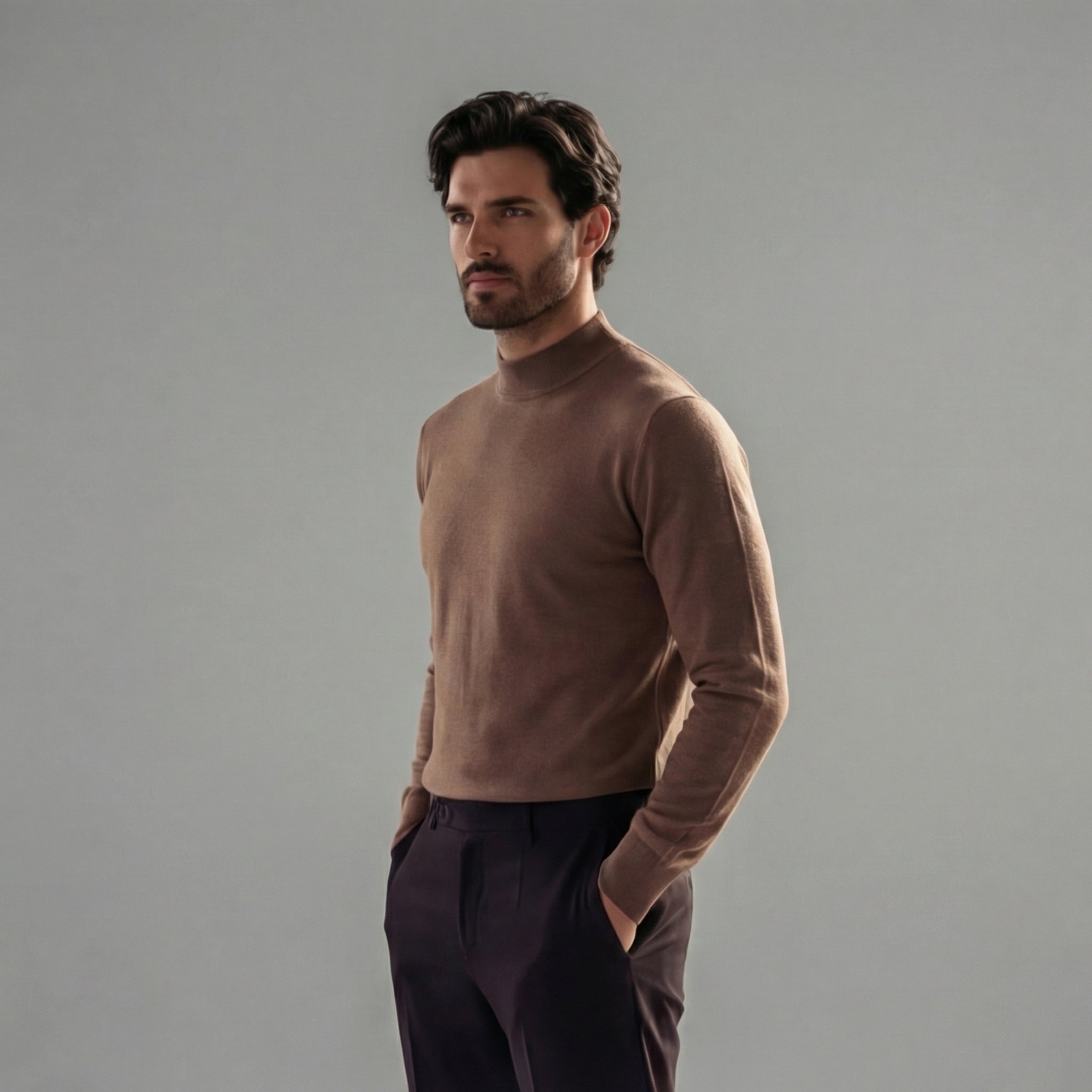 Men's Turtleneck Sweater