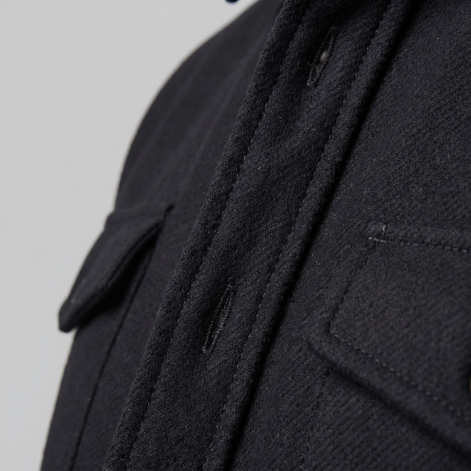 Men's Twin-Pocket Overshirt Slim Fit