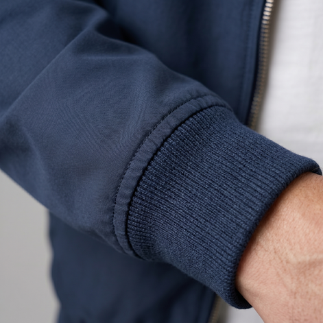 Men's Urban Casual Jacket with Zipper Details