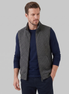 Men's Utility Zip Vest with Stand-Up Collar