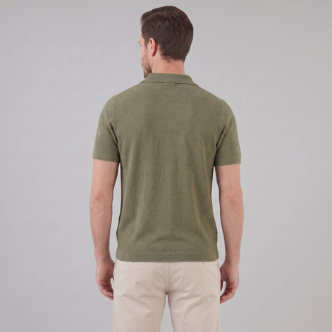Men's V-Neck Summer Polo