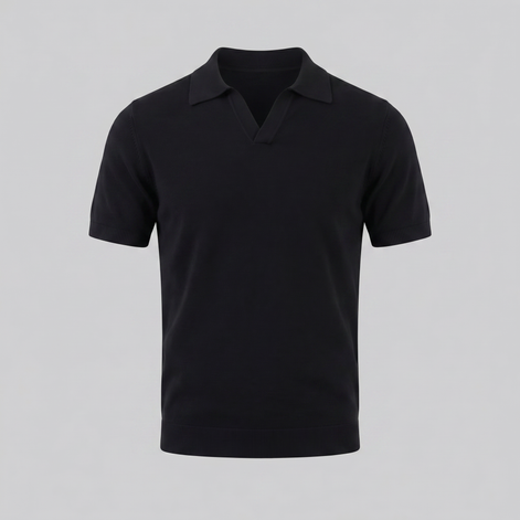 Men's V-Neck Summer Polo