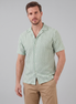 Men's Vertical Stripe Knit Resort Shirt