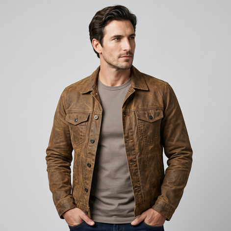 Men's Vintage Multi-Pocket Jacket