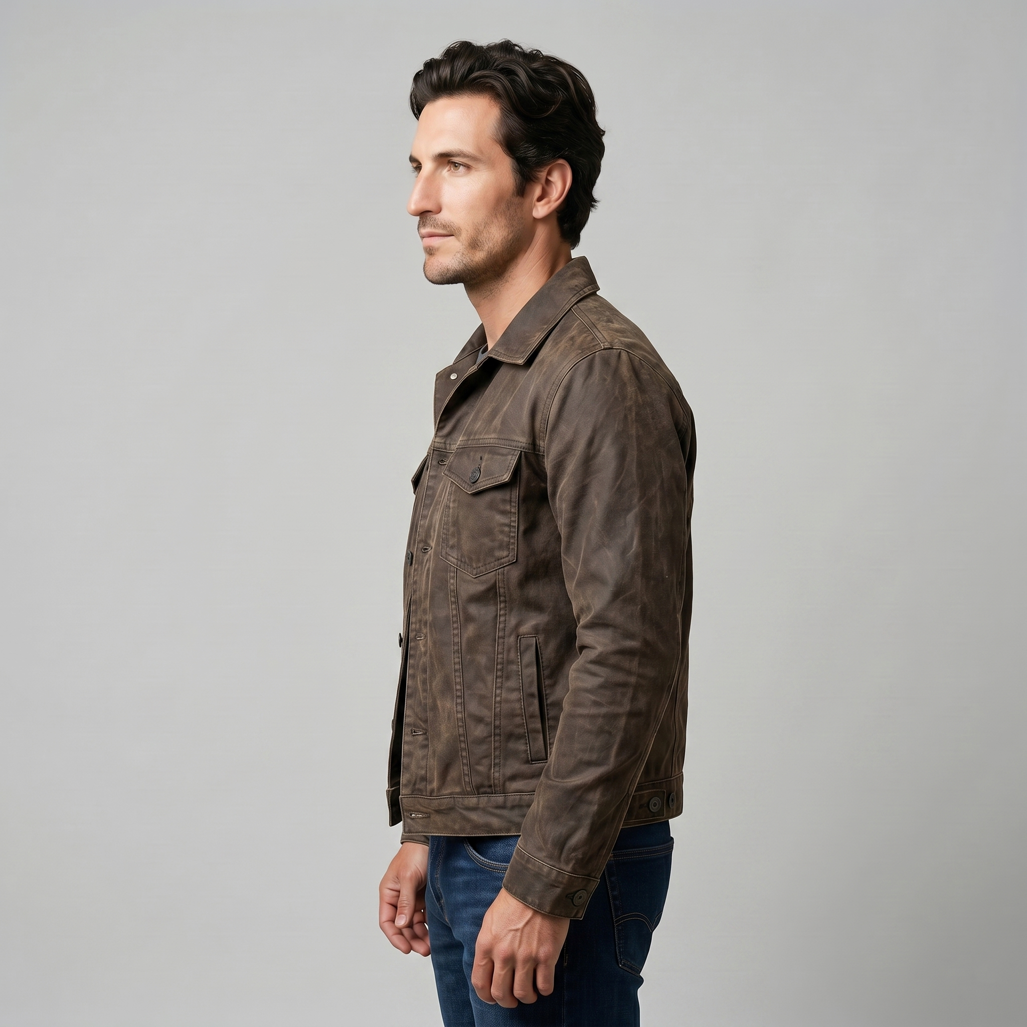 Men's Vintage Multi-Pocket Jacket