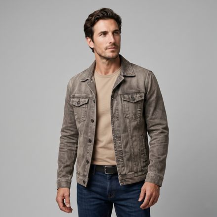 Men's Vintage Multi-Pocket Jacket