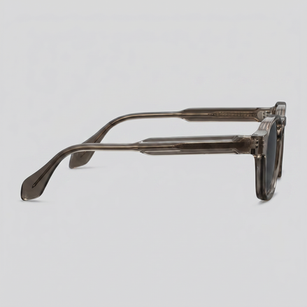Men's Vintage Square Sunglasses with Dark Lenses