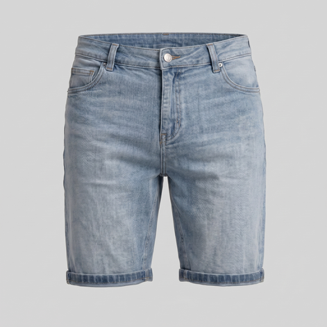 Men's Vintage Wash Short Jeans