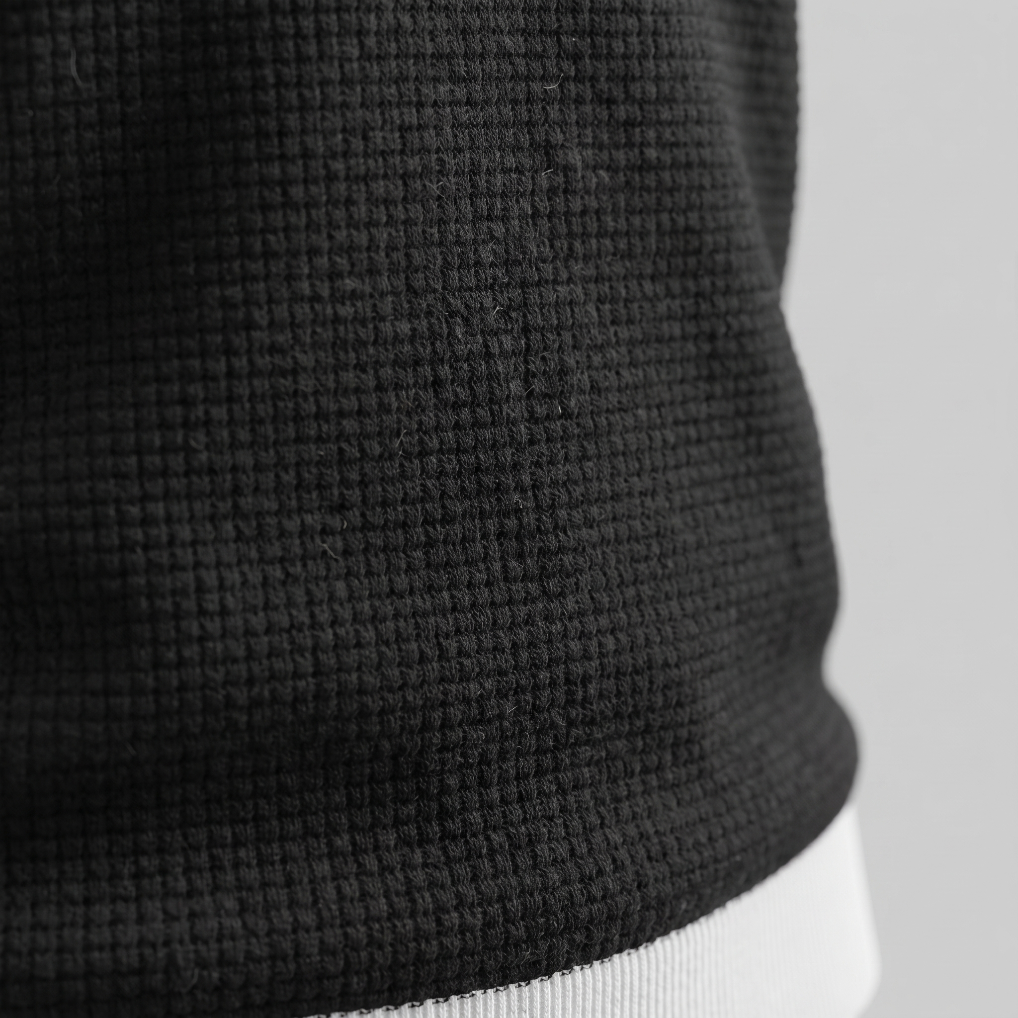 Men's Weave Contrast Trim Polo Shirt