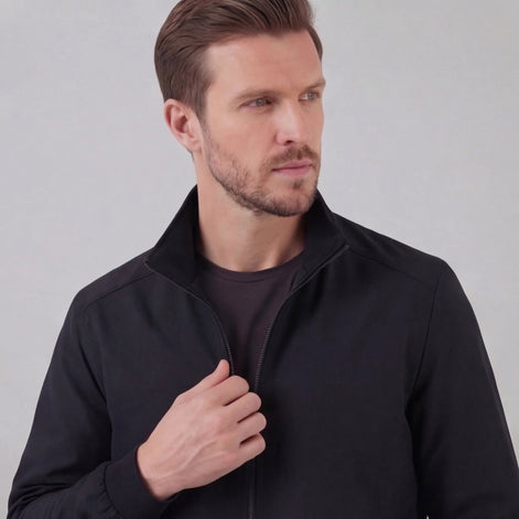 Men's Windproof High Collar Jacket