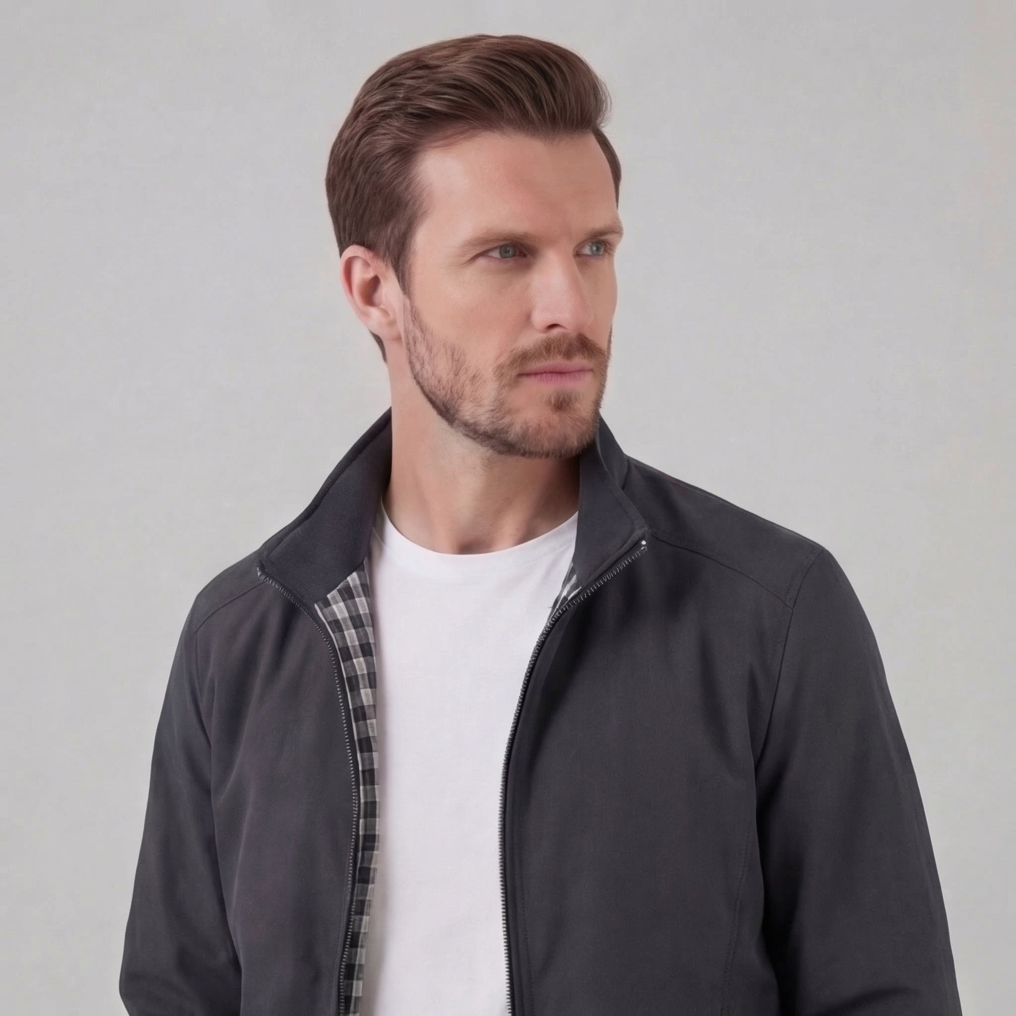 Men's Windproof High Collar Jacket