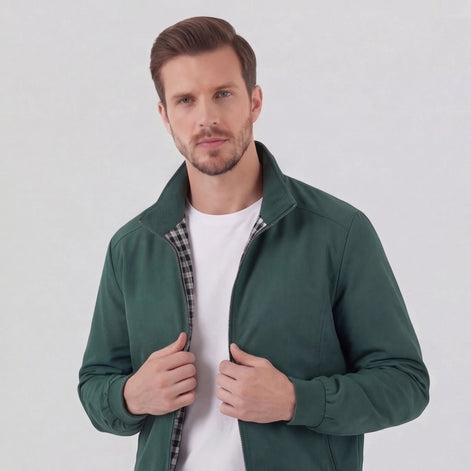 Men's Windproof High Collar Jacket