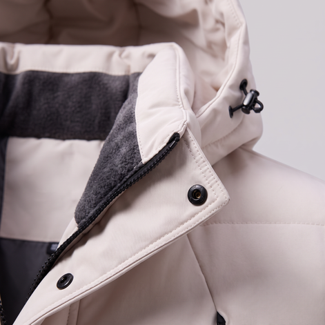 Men's Windproof Padded Parka Jacket