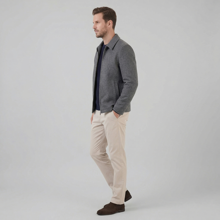 Men's Wool Blend Jacket